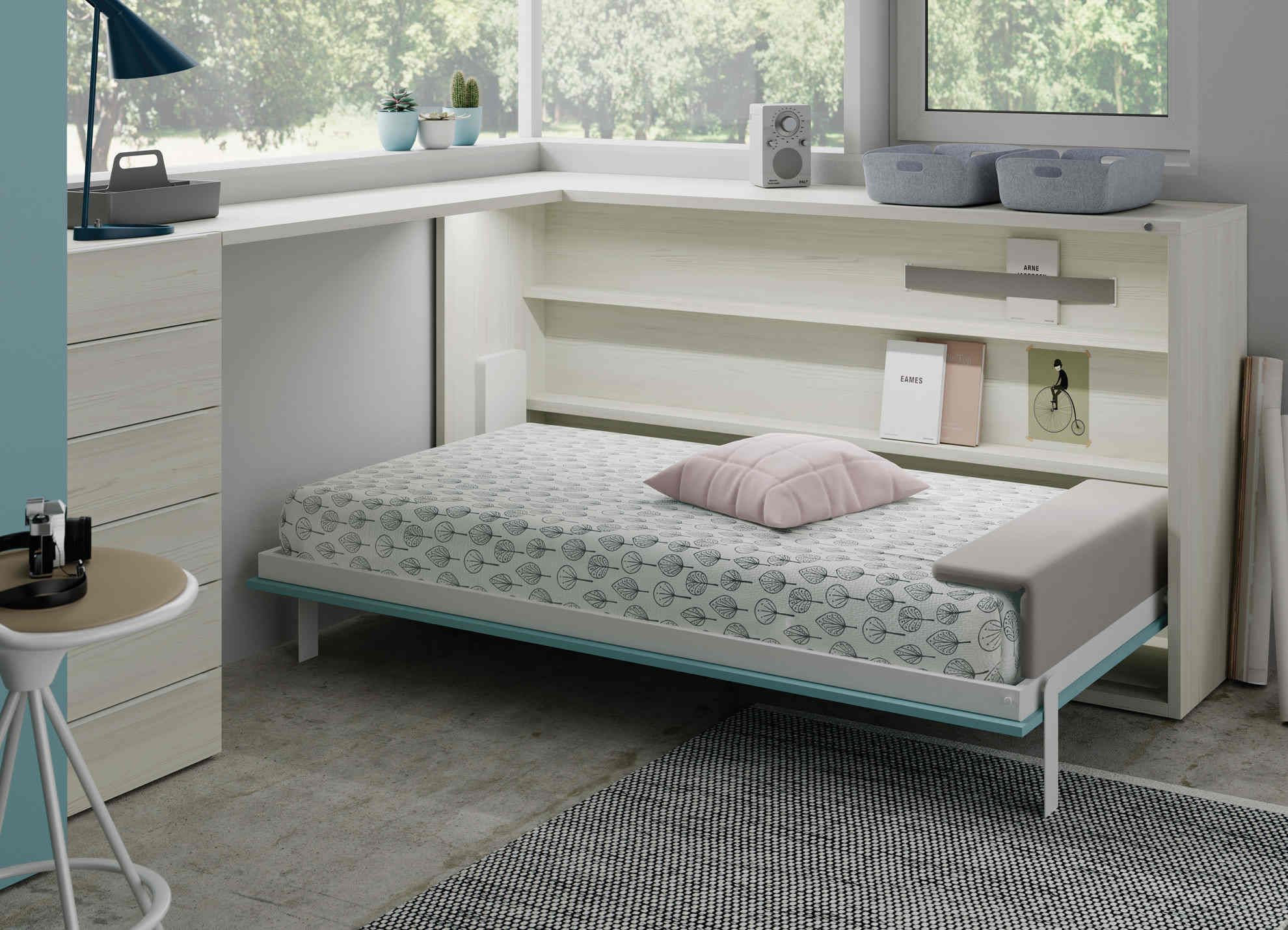 ¿Cómo elegir el mejor mueble cama rebatible para ahorrar espacio en tu hogar?