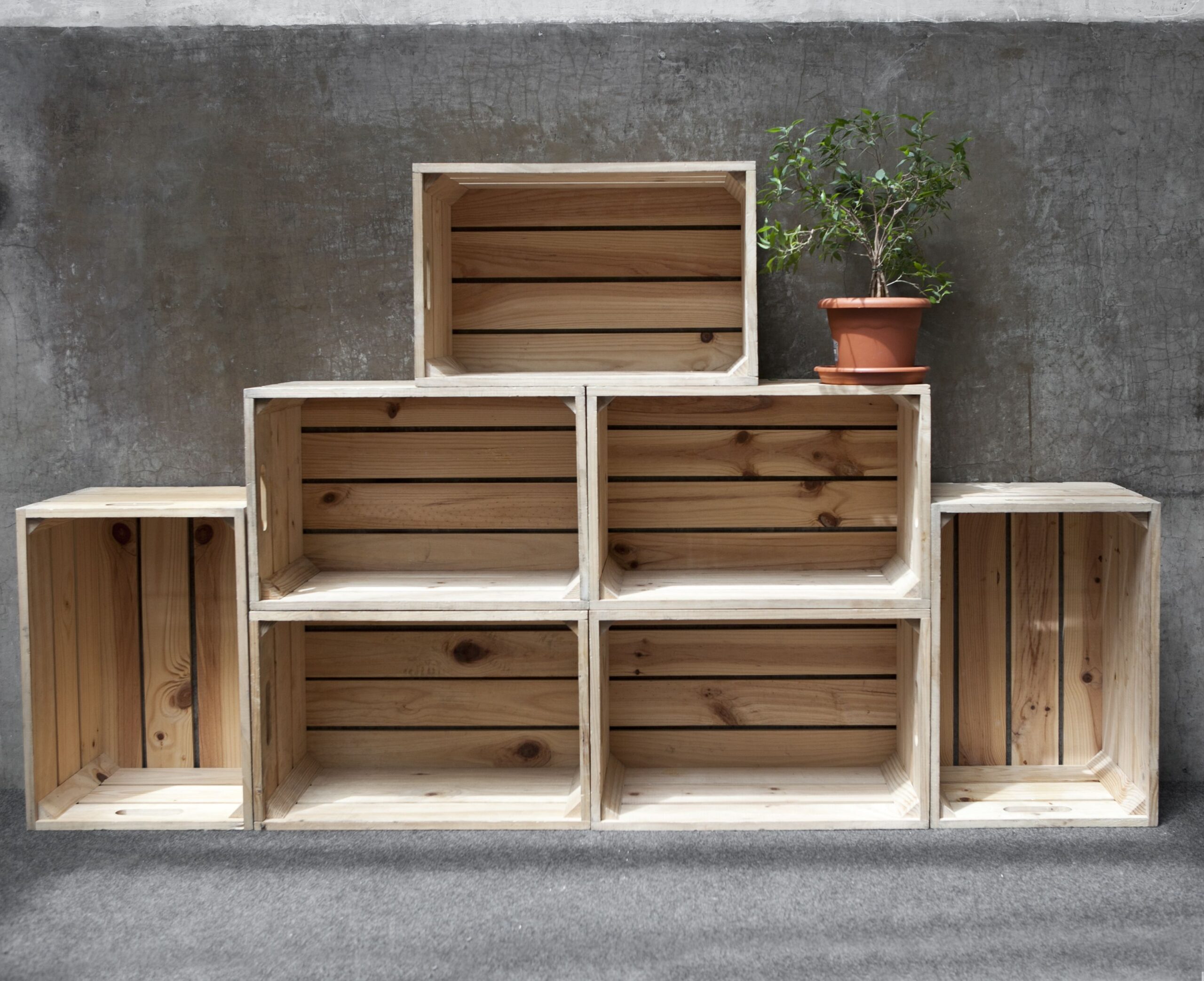 ¿Cómo crear muebles únicos y económicos con cajas? - Guía de decoración con cajas