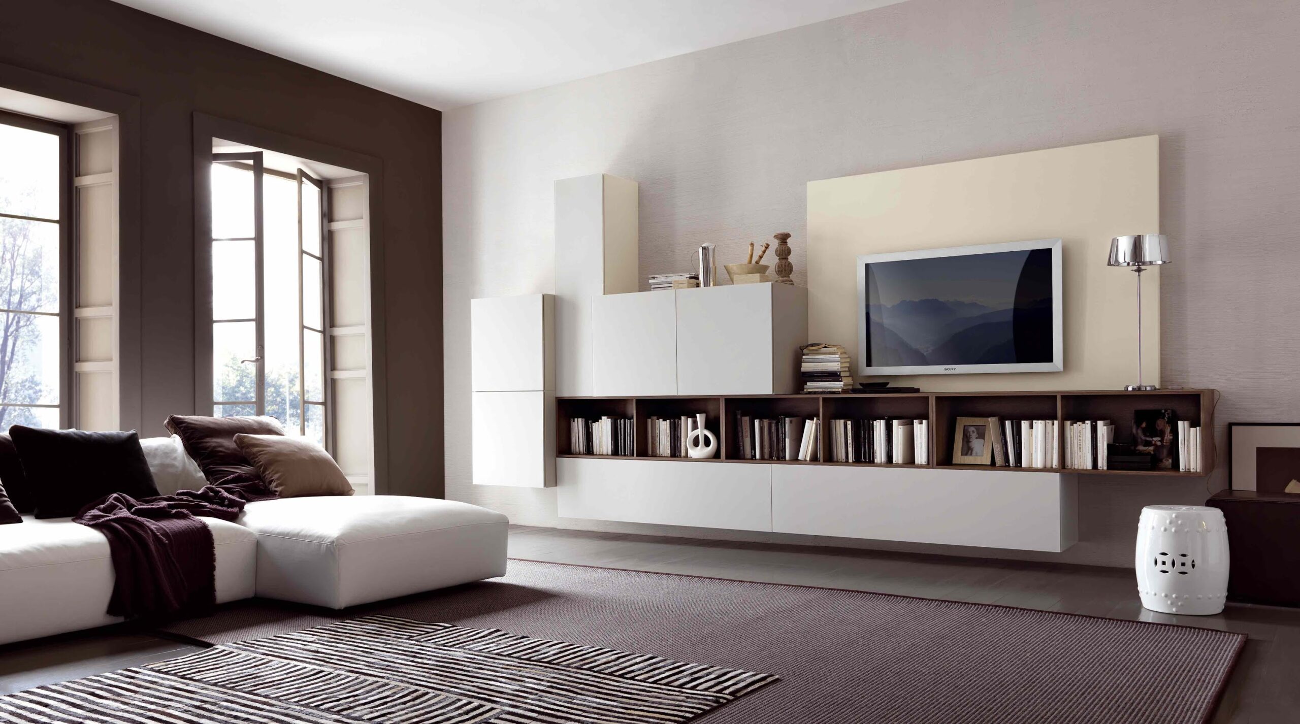 ¿Cuáles son los mejores diseños de muebles de pared modernos para salas?