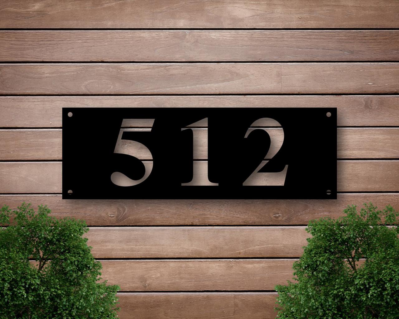 14 frescas ideas para el número en la puerta de casa